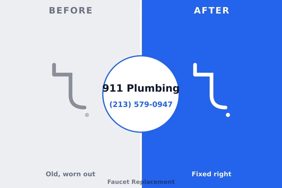 Before and after: plumbing company Montrose, MN